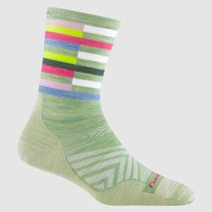 DARN TOUGH Women's Relay Micro Crew Ultra-Lightweight Running Socks Sz L In Mint